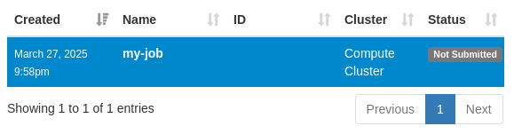 Job Composer change job name